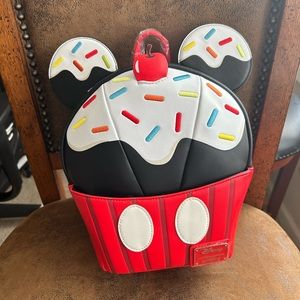 Loungefly x Disney Mickey Mouse Sprinkles Mini Backpack